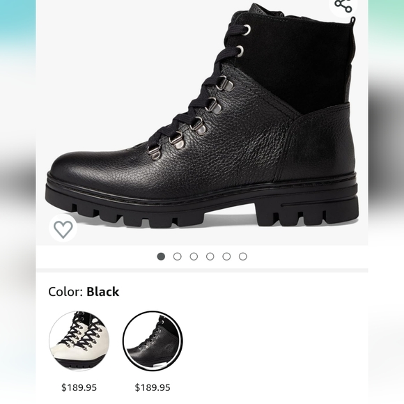 Eric Michael Kai black combat boots - Picture 6 of 6